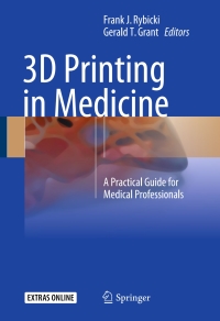 Cover image: 3D Printing in Medicine 9783319619224