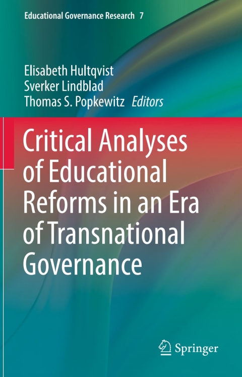 Cover image for book Critical Analyses of Educational Reforms in an Era of Transnational Governance