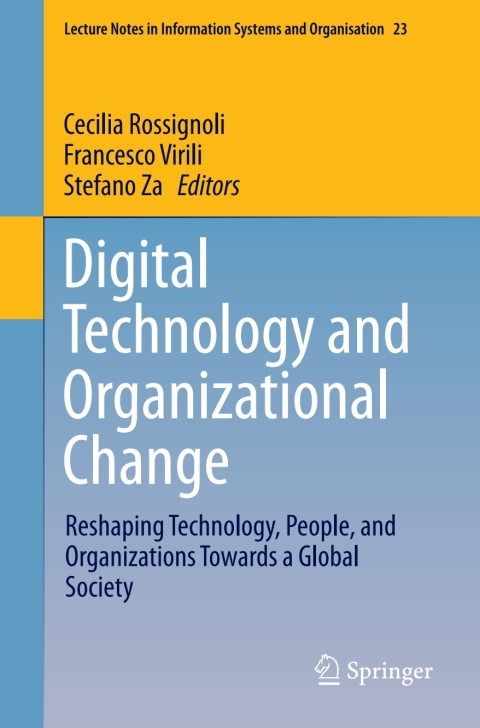 Cover image for book Digital Technology and Organizational Change