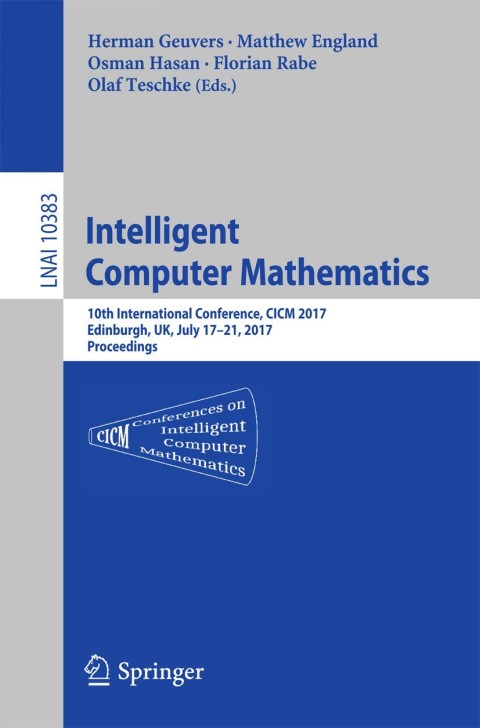 Cover image for book Intelligent Computer Mathematics