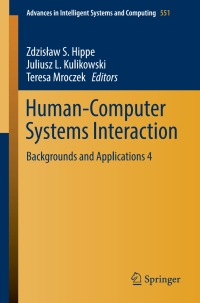 Human-Computer Systems Interaction | 9783319621197, 9783319621203 ...