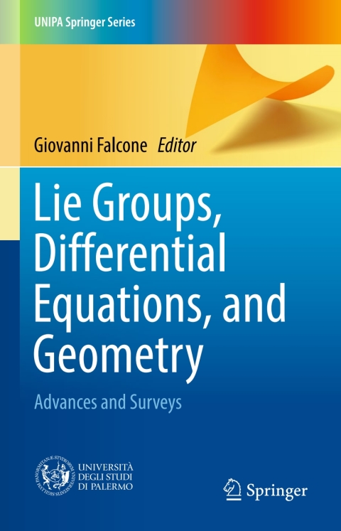 Cover image for book Lie Groups, Differential Equations, and Geometry