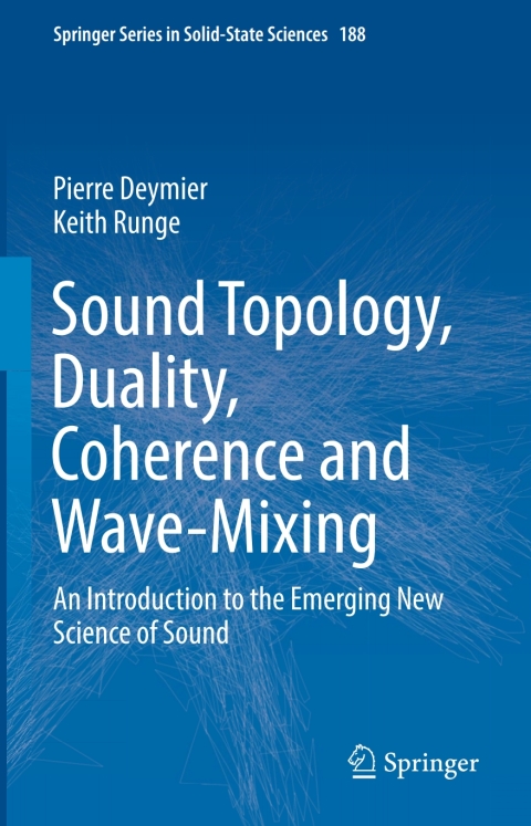 Cover image for book Sound Topology, Duality, Coherence and Wave-Mixing