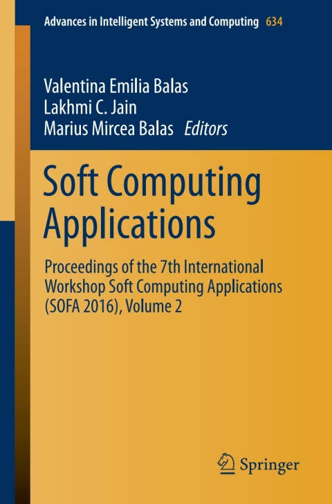 Cover image for book Soft Computing Applications