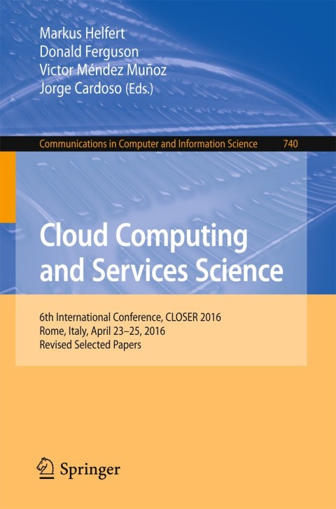 Cover image for book Cloud Computing and Services Science