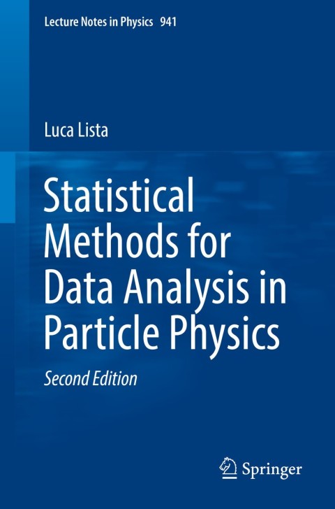 Cover image for book Statistical Methods for Data Analysis in Particle Physics