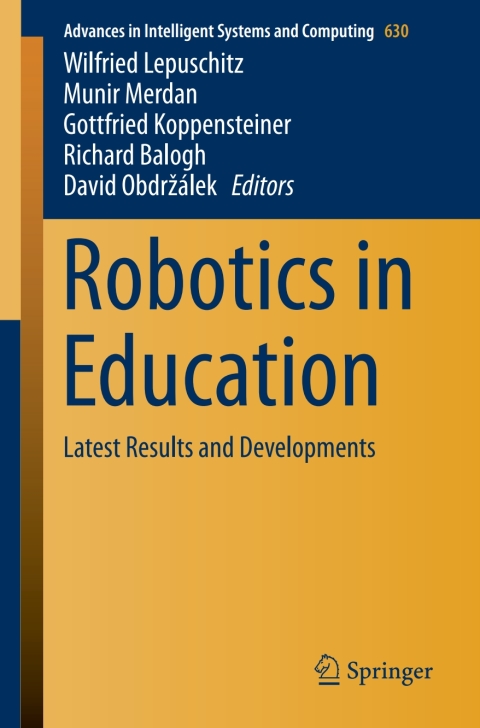 Cover image for book Robotics in Education