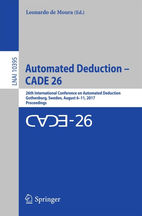 Cover image for book Automated Deduction – CADE 26