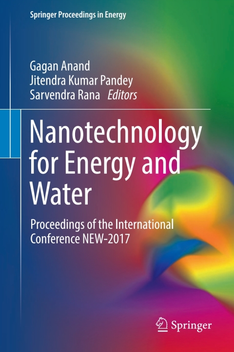 Cover image for book Nanotechnology for Energy and Water