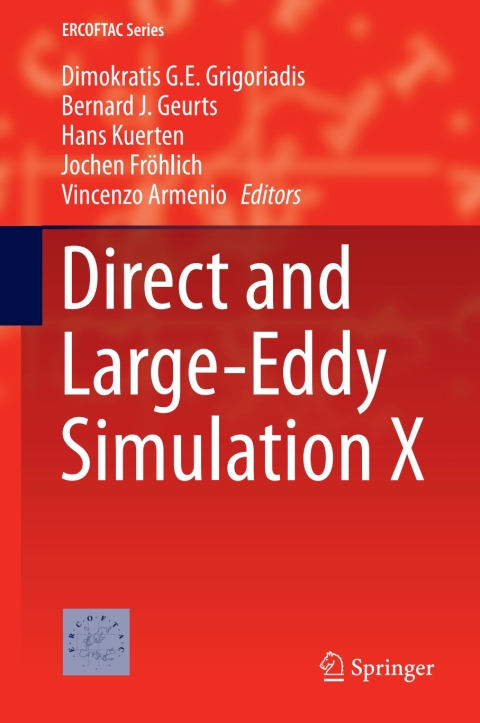 Cover image for book Direct and Large-Eddy Simulation X