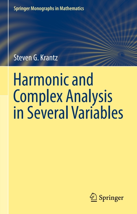 Cover image for book Harmonic and Complex Analysis in Several Variables