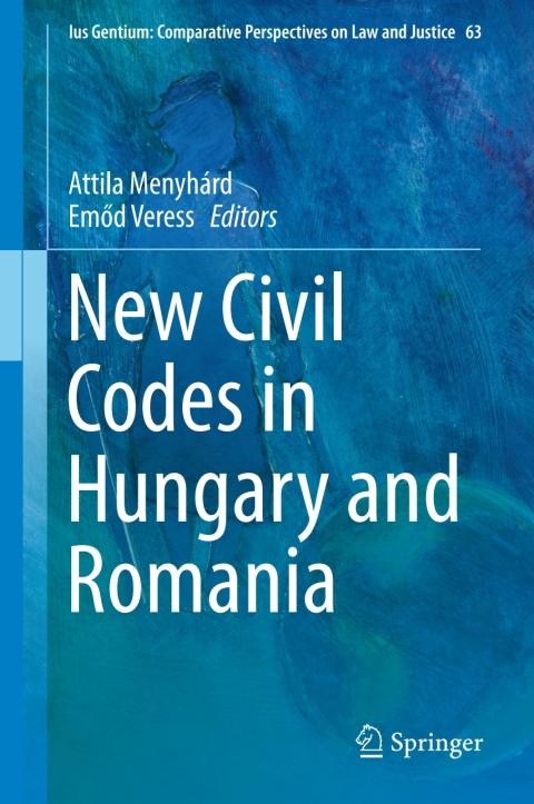 Cover image for book New Civil Codes in Hungary and Romania