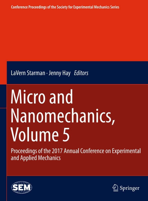 Cover image for book Micro and Nanomechanics, Volume 5
