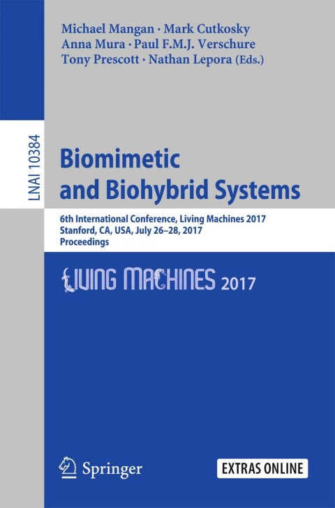 Cover image for book Biomimetic and Biohybrid Systems