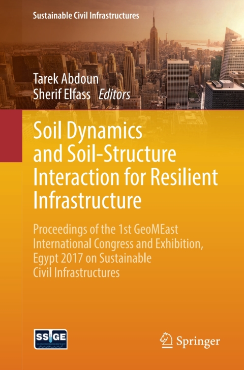 Cover image for book Soil Dynamics and Soil-Structure Interaction for Resilient Infrastructure