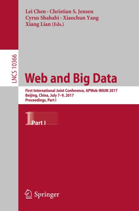 Cover image for book Web and Big Data