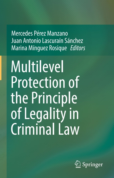 Cover image for book Multilevel Protection of the Principle of Legality in Criminal Law