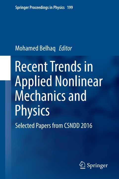 Cover image for book Recent Trends in Applied Nonlinear Mechanics and Physics