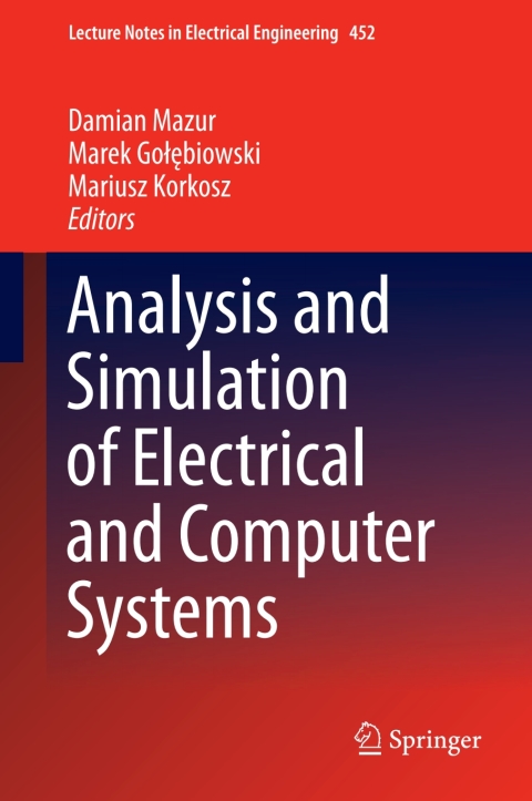 Cover image for book Analysis and Simulation of Electrical and Computer Systems