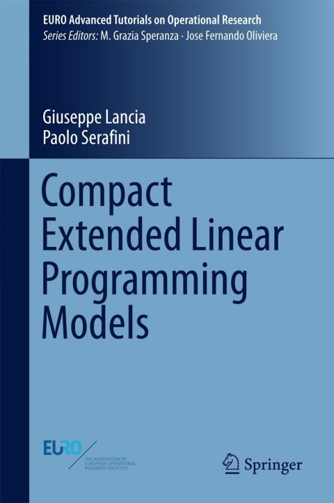 Cover image for book Compact Extended Linear Programming Models