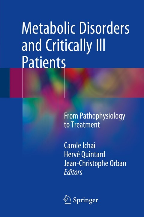 Cover image for book Metabolic Disorders and Critically Ill Patients