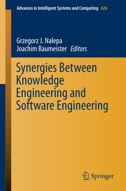 Cover image for book Synergies Between Knowledge Engineering and Software Engineering
