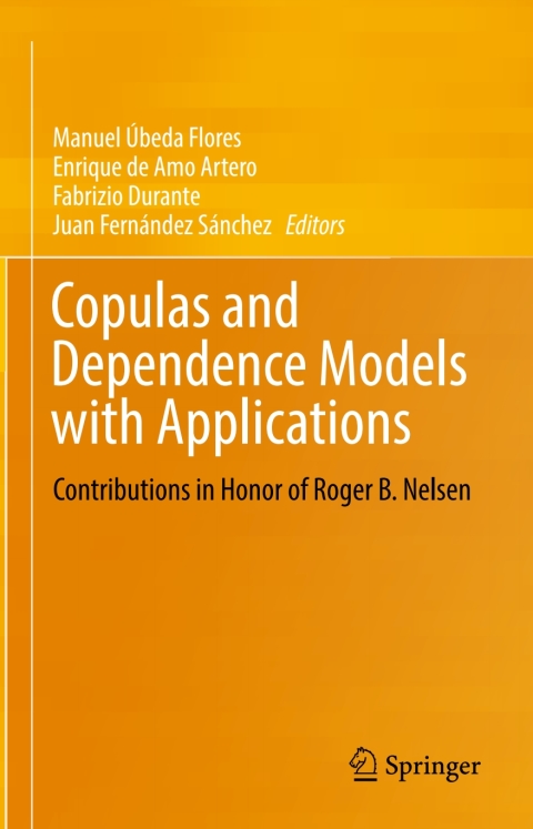 Cover image for book Copulas and Dependence Models with Applications