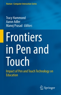 Cover image: Frontiers in Pen and Touch 9783319642383
