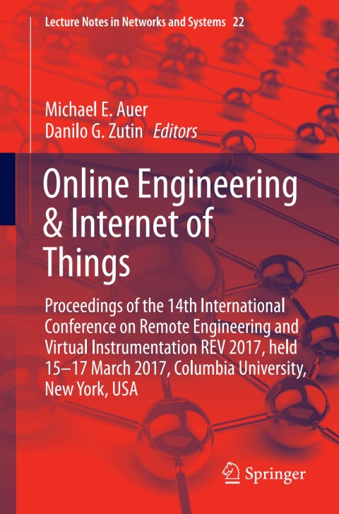 Cover image for book Online Engineering & Internet of Things
