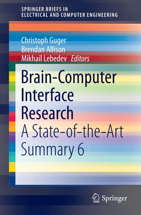 Cover image for book Brain-Computer Interface Research