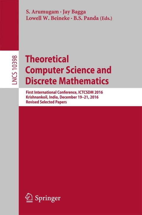 Cover image for book Theoretical Computer Science and Discrete Mathematics