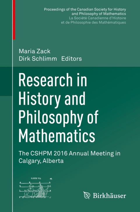 Cover image for book Research in History and Philosophy of Mathematics