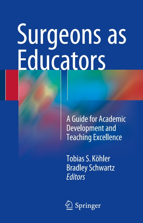 Cover image for book Surgeons as Educators