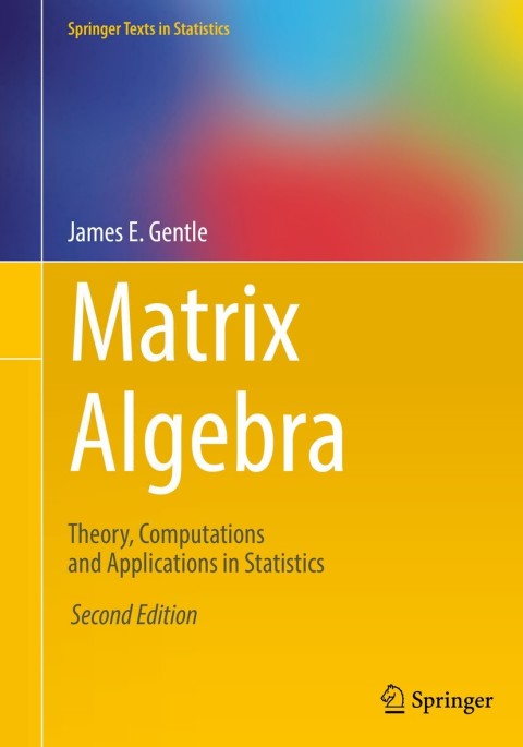 Cover image for book Matrix Algebra