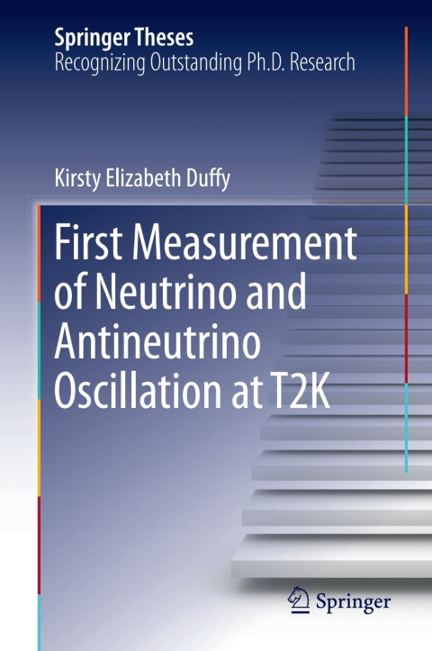 Cover image for book First Measurement of Neutrino and Antineutrino Oscillation at T2K