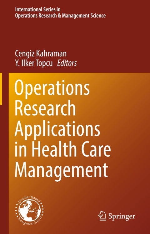 Cover image for book Operations Research Applications in Health Care Management