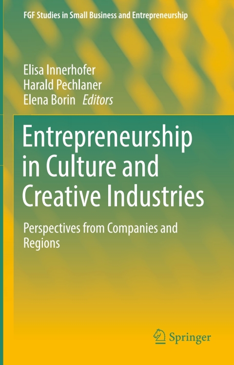 Cover image for book Entrepreneurship in Culture and Creative Industries