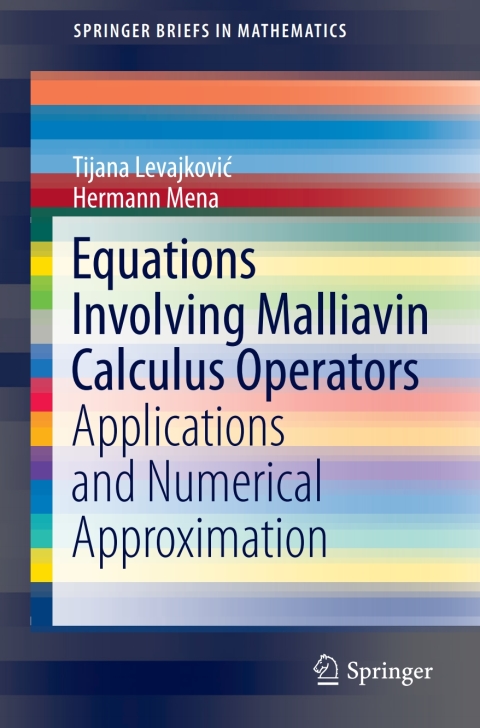 Cover image for book Equations Involving Malliavin Calculus Operators