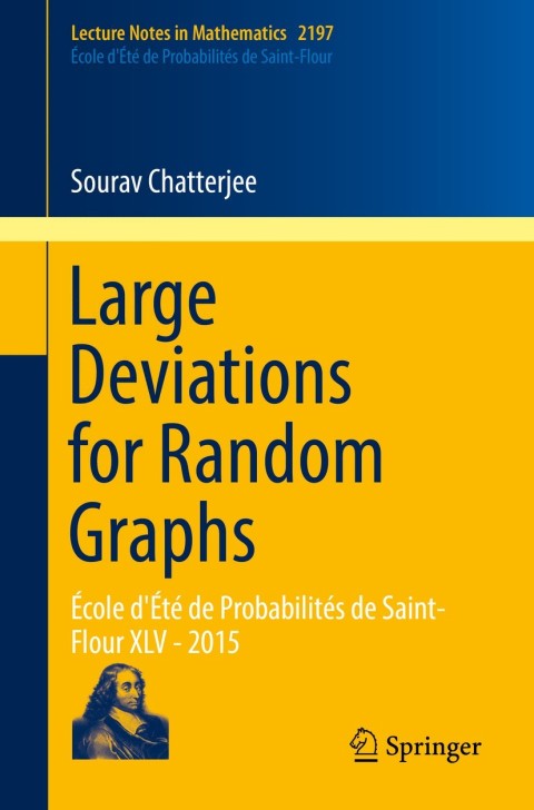 Cover image for book Large Deviations for Random Graphs