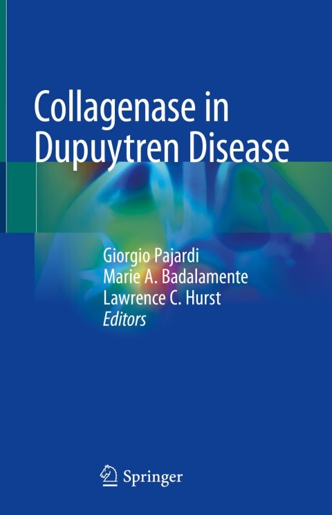 Cover image for book Collagenase in Dupuytren Disease