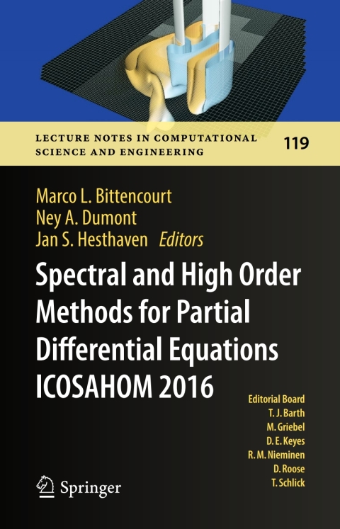 Cover image for book Spectral and High Order Methods for Partial Differential Equations ICOSAHOM 2016