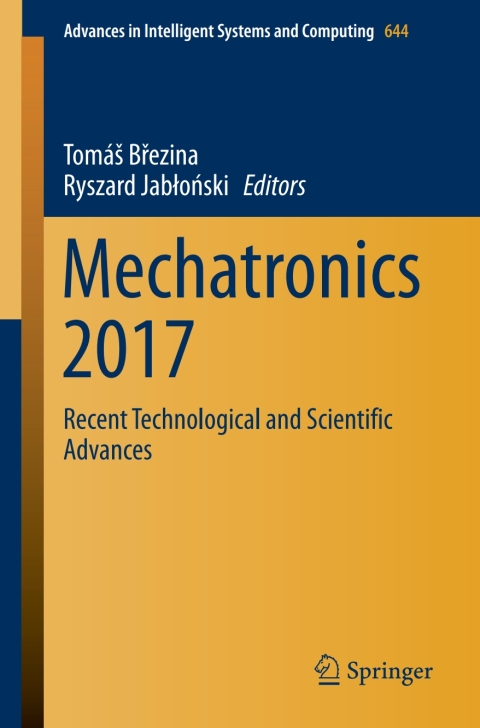 Cover image for book Mechatronics 2017