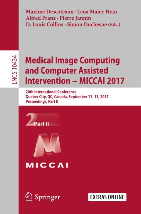 Cover image for book Medical Image Computing and Computer-Assisted Intervention − MICCAI 2017