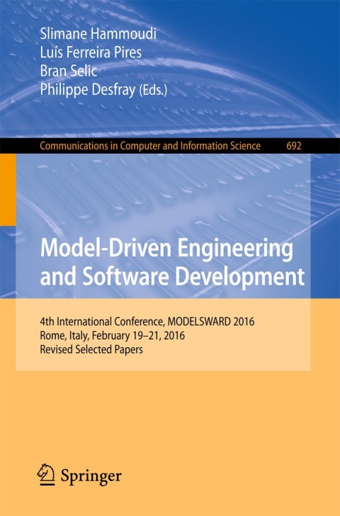 Cover image for book Model-Driven Engineering and Software Development