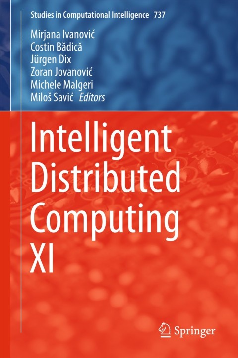 Cover image for book Intelligent Distributed Computing XI