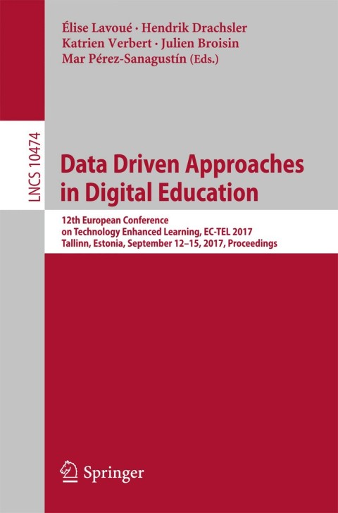 Cover image for book Data Driven Approaches in Digital Education