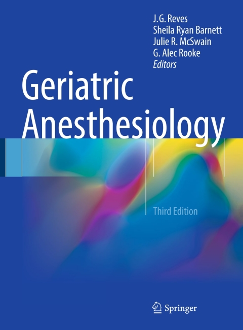 Cover image for book Geriatric Anesthesiology