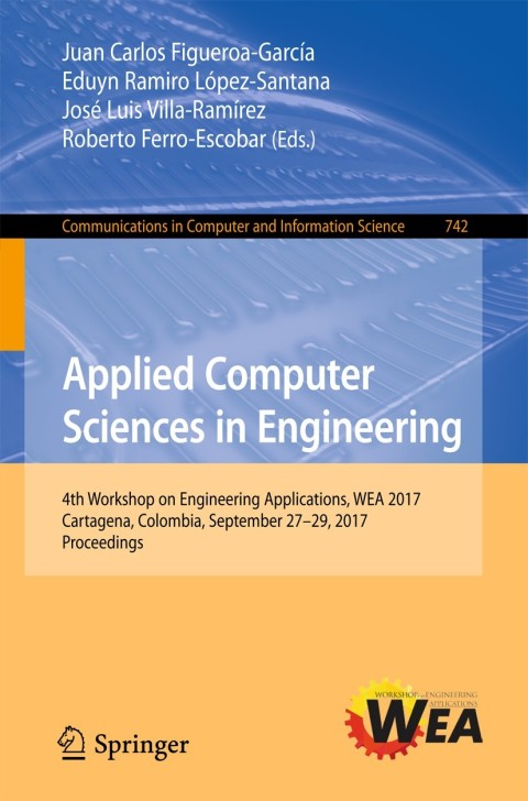 Cover image for book Applied Computer Sciences in Engineering