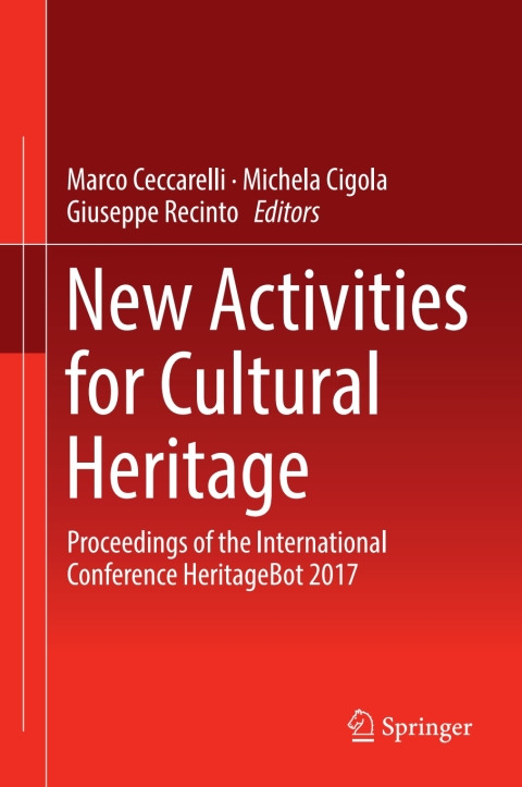Cover image for book New Activities For Cultural Heritage