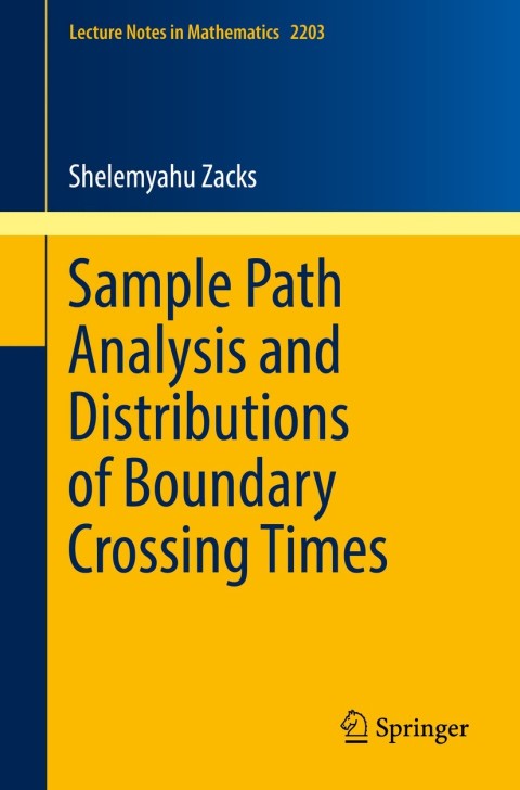 Cover image for book Sample Path Analysis and Distributions of Boundary Crossing Times